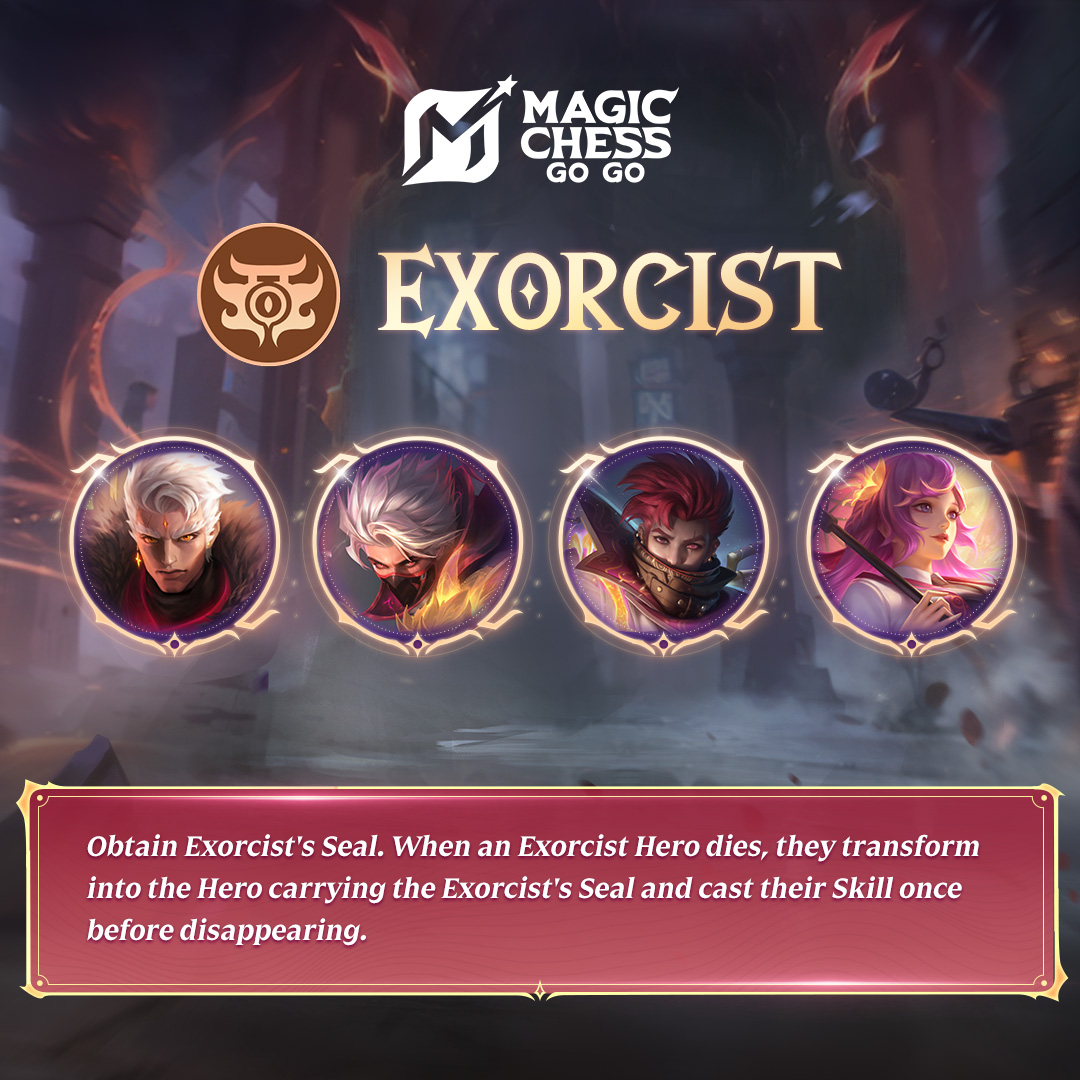 Apa Itu Sinergi Exorcist di Magic Chess Go Go? Pelajari Insight Basic Sinergi Exorcist Supaya Tahu!