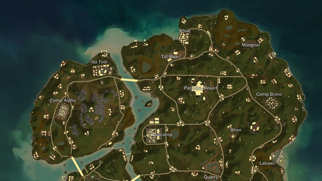 7 Tempat Landing Map Sanhok PUBG Mobile Paling Aman untuk Pemula 7 Tempat Landing Map Sanhok PUBG Mobile Paling Aman untuk Pemula