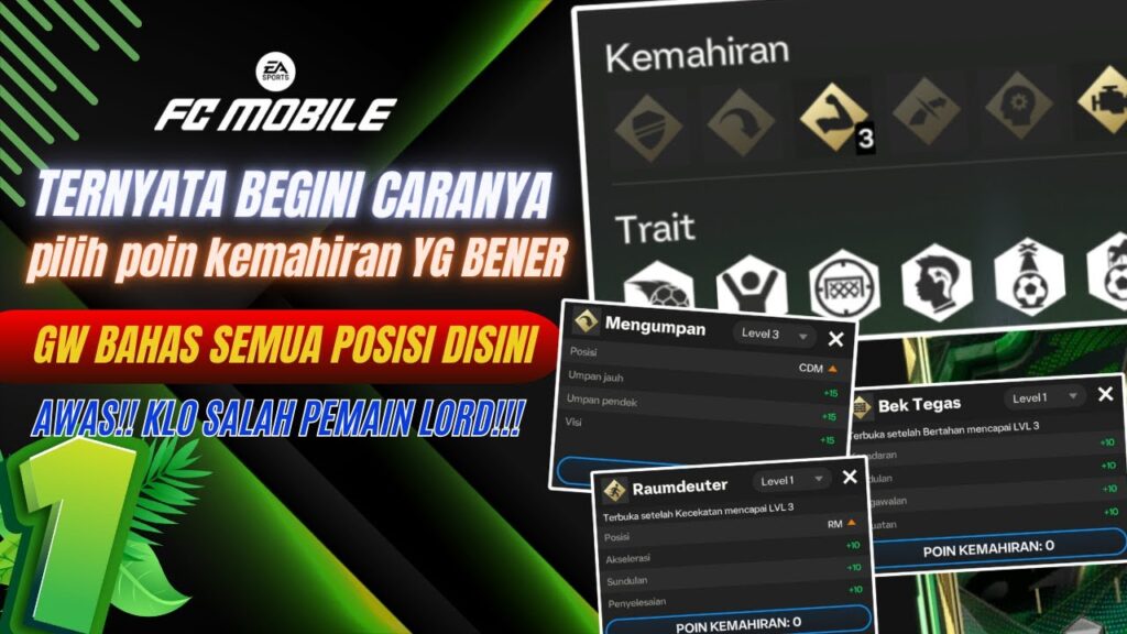 Mengenal Apa Itu Poin Kemahiran FC Mobile, Fungsi dan Tips Mengambilnya Mengenal Apa Itu Poin Kemahiran FC Mobile, Fungsi dan Tips Mengambilnya