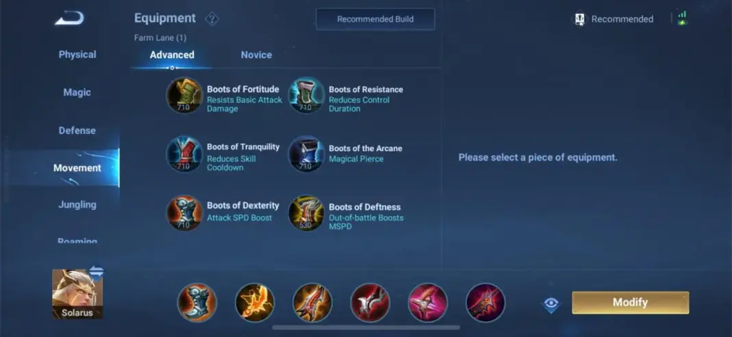 Guide Item Sepatu atau Movement Honor Of Kings: Urutan Dan Tips Biar Sesuai Permainan