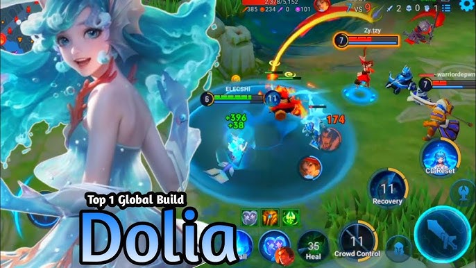 15 Build Item Dolia Honor of Kings dengan Pemakaiannya, Lebih Tahan Lama