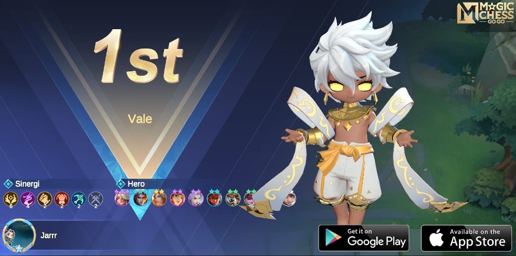 Coba Combo Sinergi dengan Commander Vale Magic Chess Go Go