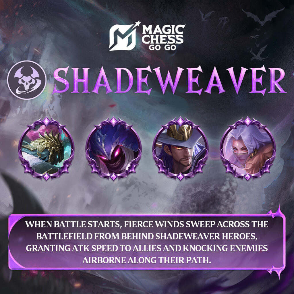Dapat Crowd Control di Early Game, Inilah 4 Commander Shadeweaver Magic Chess Go Go
