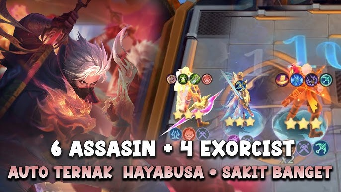 Aktifkan 4 Commander Sinergi Exorcist Magic Chess Go Go dan Dapatkan Item Eksklusifnya