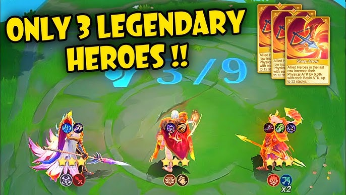 Cara Bikin Hero Legend Bintang 3 Tanpa Sinergi dan Skill Commander, Cuma Butuh Ini!