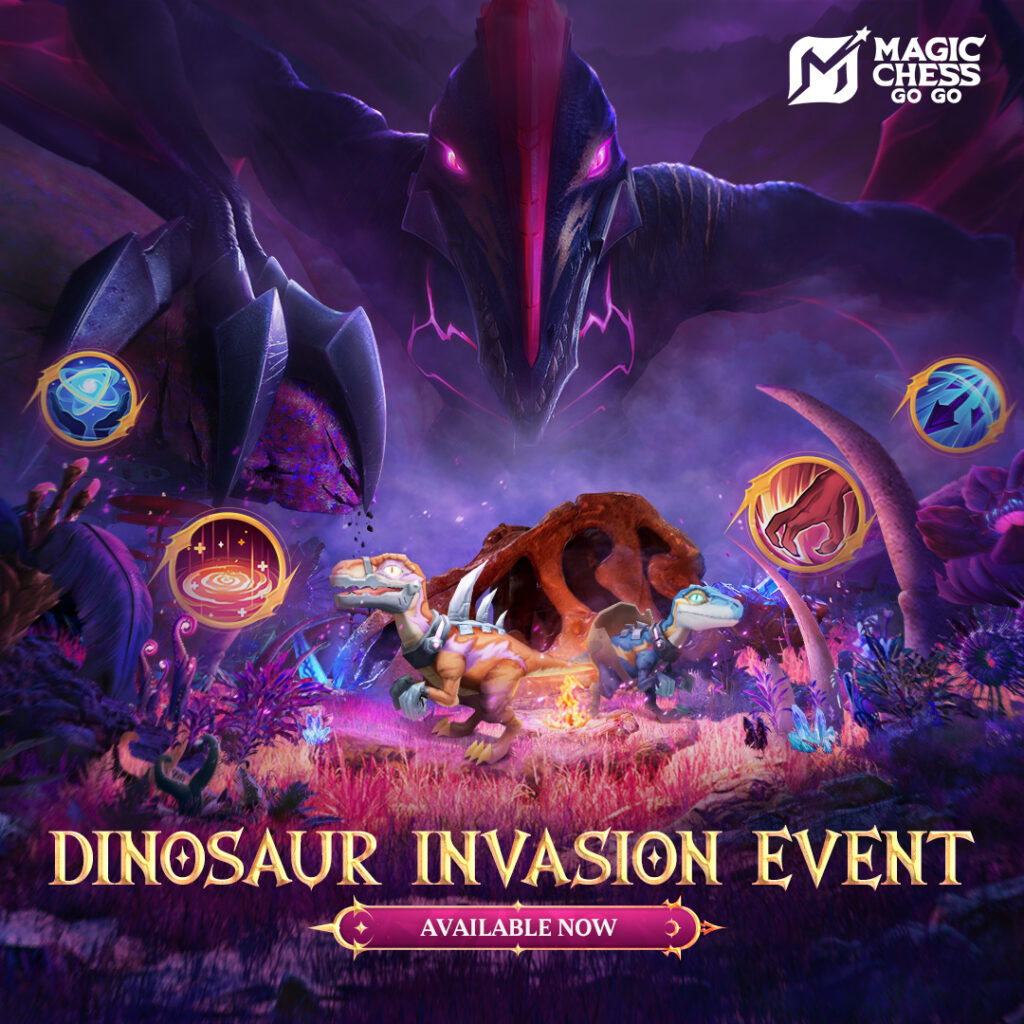 Invasi Dinosaurus MLBB ke Magic Chess Go Go, Yuk Intip Keseruan Eventnya! Invasi Dinosaurus MLBB ke Magic Chess Go Go, Yuk Intip Keseruan Eventnya!