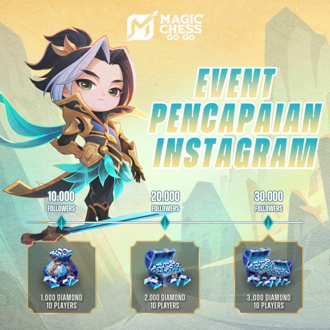 Dapat Diamond Gratis MCGG Cuma dengan Follow Instagram? Yuk Cek Syarat dan Ketentuannya!