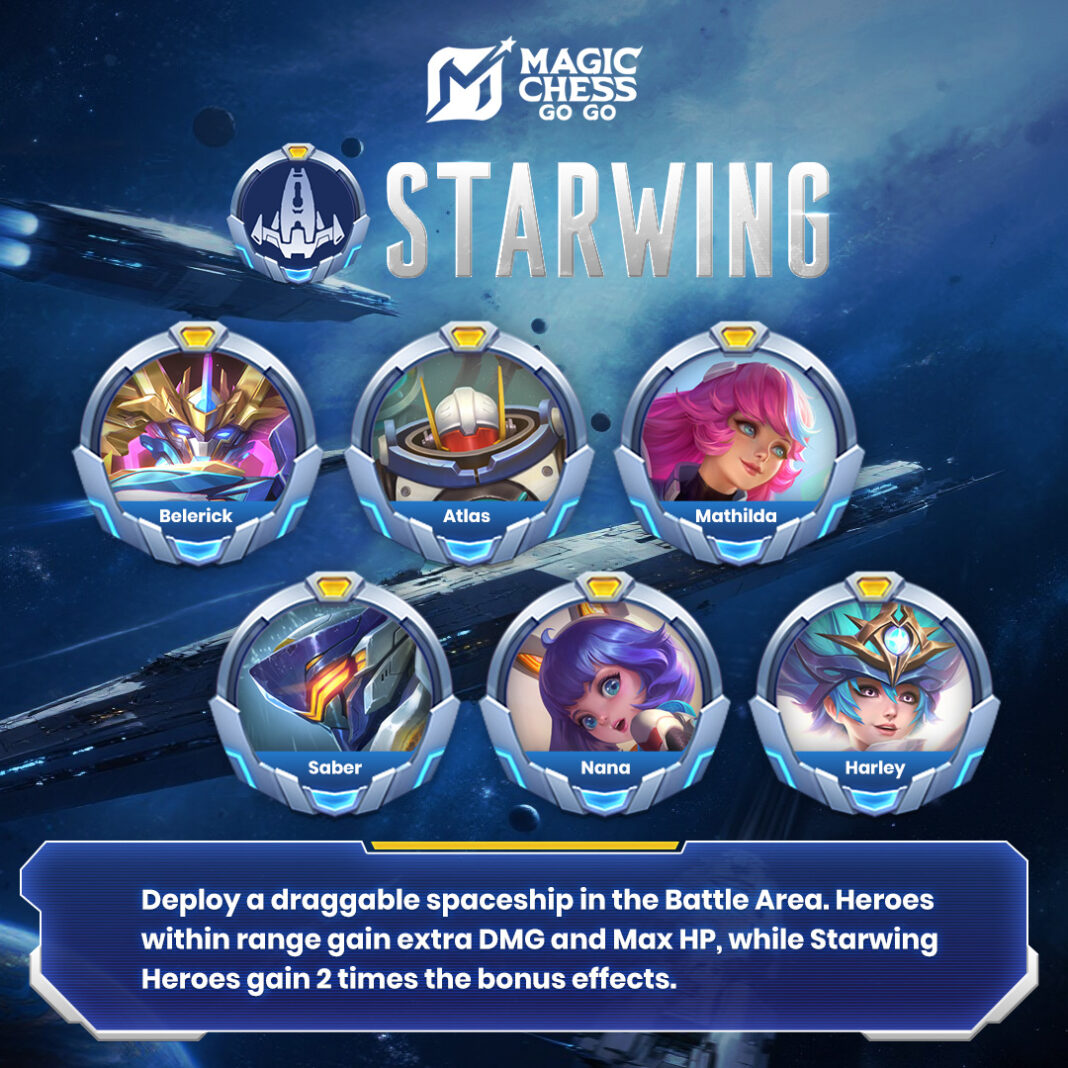 Pelajari 6 Hero Starwing MCGG, Damage dan HP Tambahan