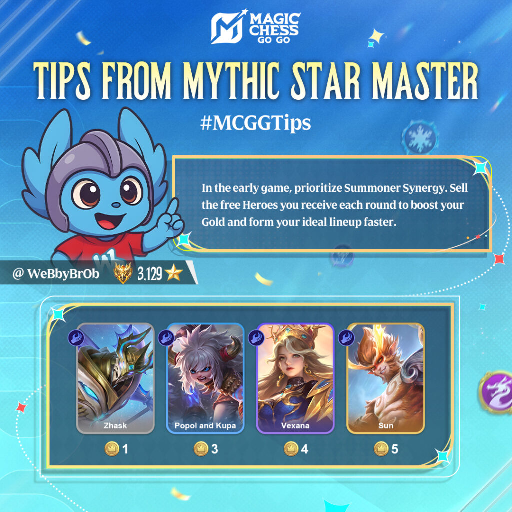 Update MCGG Season 3: Hero, Skin dan Sinergi Baru yang Wajib Dipelajari Update MCGG Season 3: Hero, Skin dan Sinergi Baru yang Wajib Dipelajari