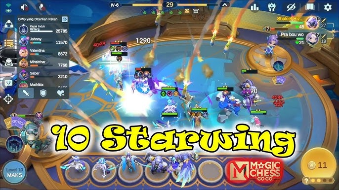 Main Combo Sinergi Starwing dan Mage di Magic Chess Go Go, Begini Caranya!