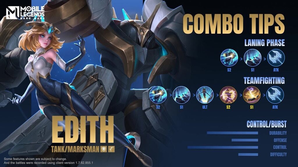 Build Item Terganas untuk Karakter Hero Edith Mobile Legend, Damage Makin Membara