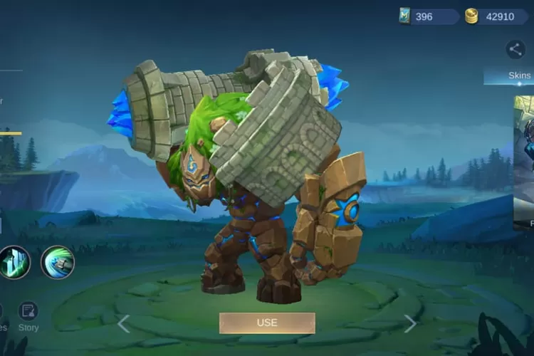 Penjelasan Skill Pasif Bastion of Stone, Skill Revamp Hero Grock Mobile Legend