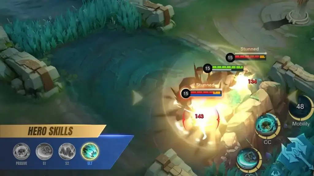 Penjelasan Skill Satu Mighty Swing dari Revamp nya Karakter Grock Mobile Legend