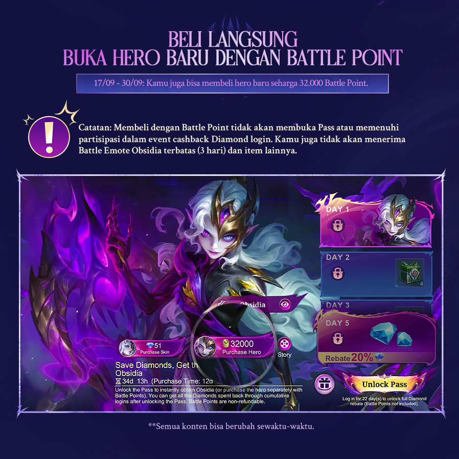 Pilih Atribut yang Pas untuk Obsidia Mobile Legends: Emblem dan Battle Spell