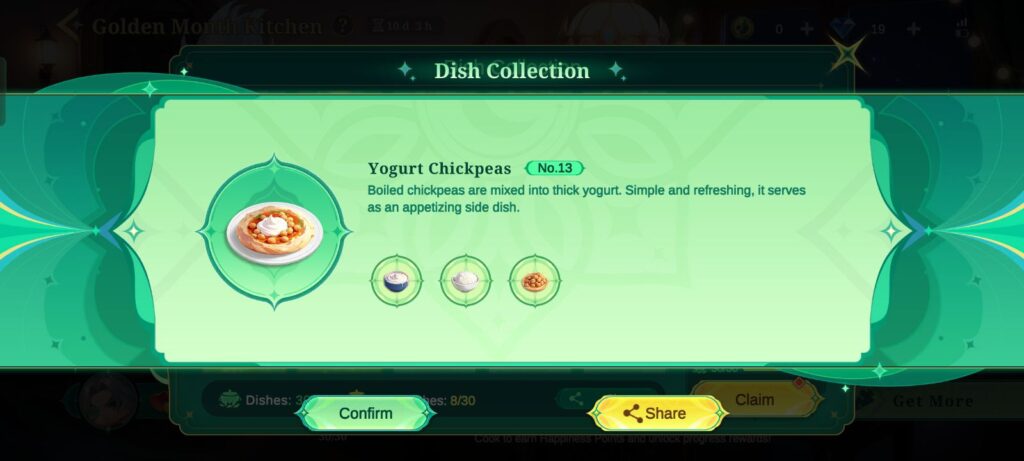 Daftar Resep Nasi di Dapur Golden Month MCGG, Dapatkan Skin Zilong Gratis!