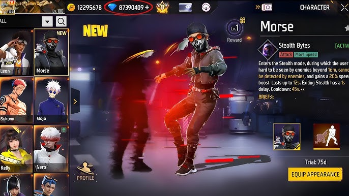 Mengenal Karakter Morse Free Fire: Skill, Senjata dan Cara Bermain Mengenal Karakter Morse Free Fire: Skill, Senjata dan Cara Bermain